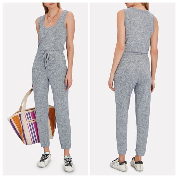 💕RAILS💕 Becky Sleeveless Lounge Drawstring Jogger Jumpsuit ~ Medium M NWT - Picture 1 of 16